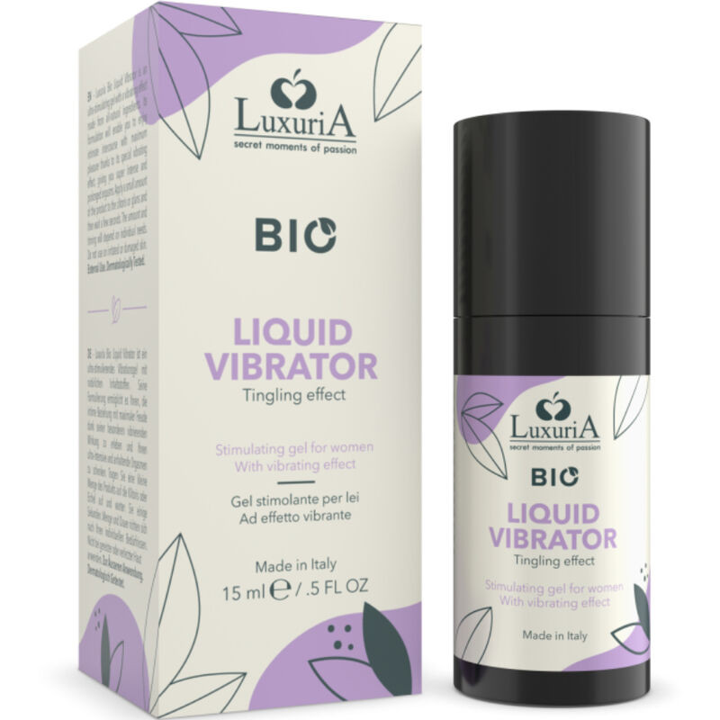 Intimateline Luxuria - Gel Bio Stimulant Pour Son Effet Vibrant 15 Ml